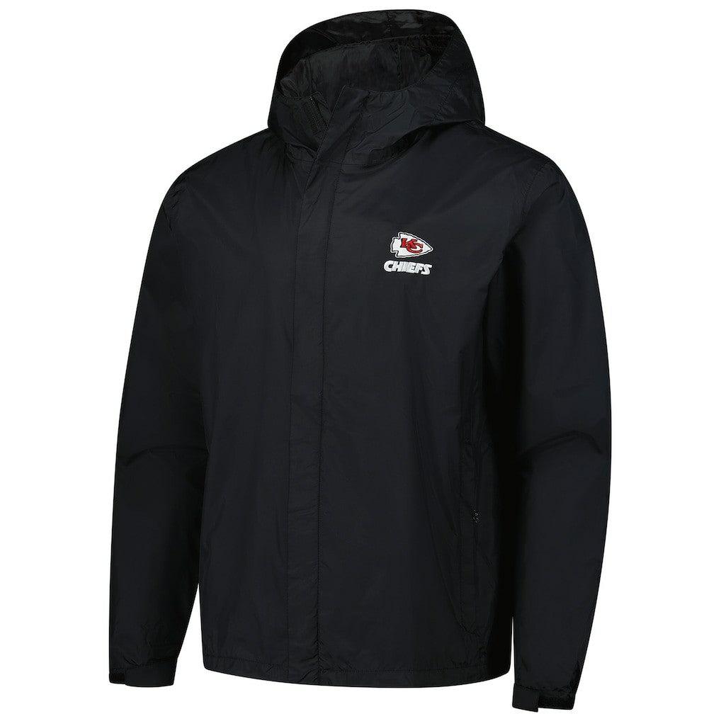 Kansas City Chiefs Dunbrooke Tropic Waterproof Packable Full-Zip Hoodie Jacket  - Black on sale