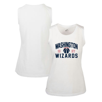 Washington Wizards Levelwear Women's Macy Tank Top - White sale