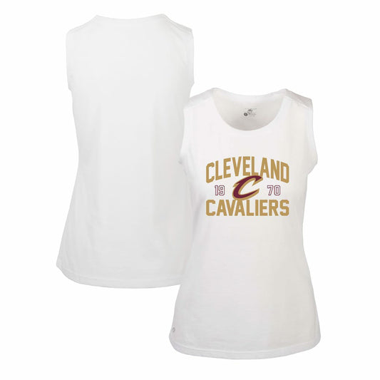 Cleveland Cavaliers Levelwear Women's Macy Tank Top sale - White shop