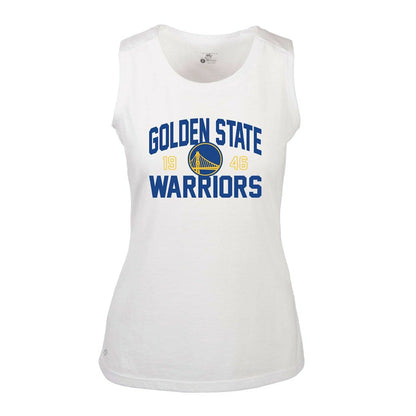 Golden State Warriors Levelwear Women's Macy Tank Top sale - White on sale