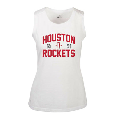 Houston Rockets Levelwear Women's Macy Tank Top - White sale