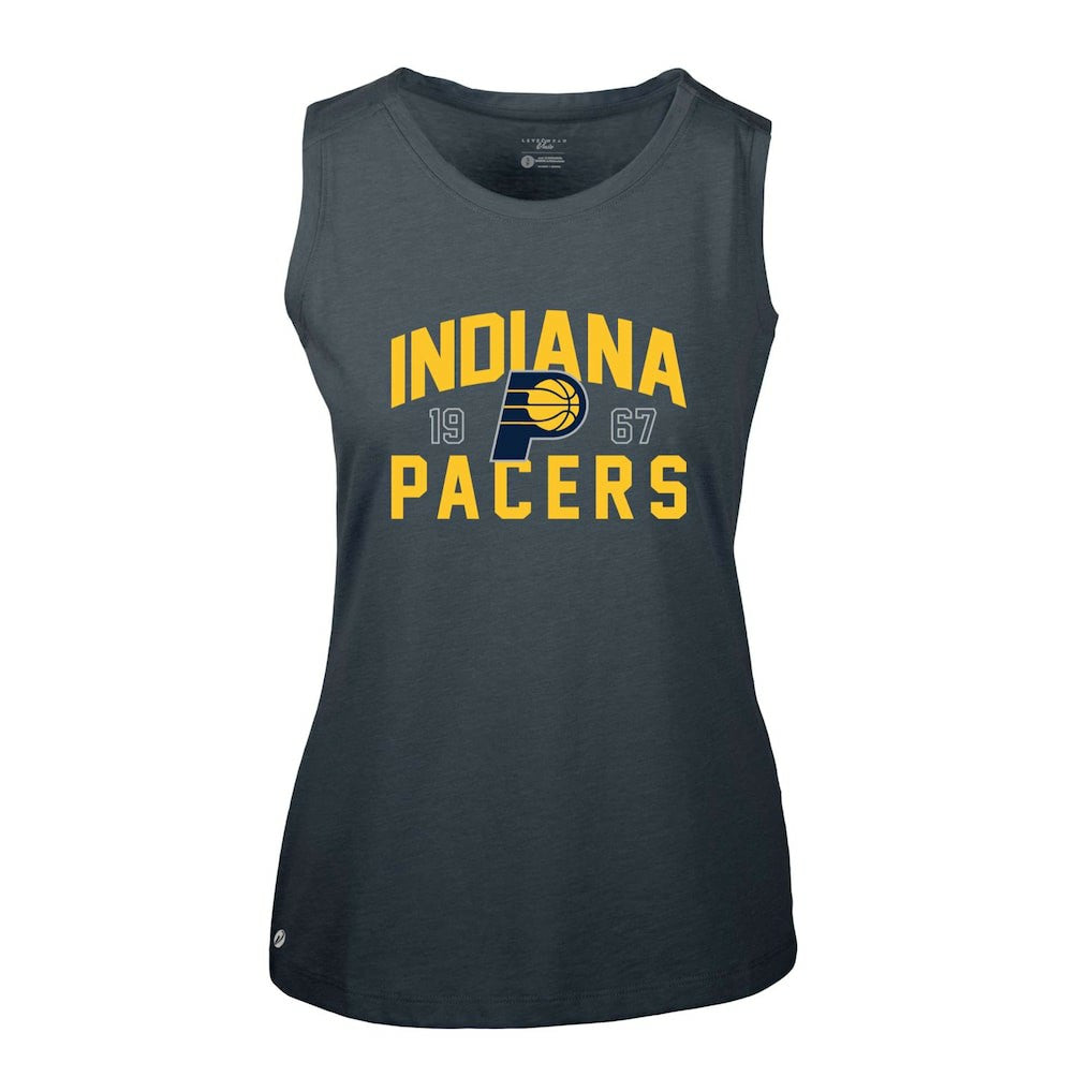 Indiana Pacers Levelwear Women's Macy Tank Top - Navy sale