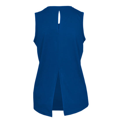 New York Knicks Levelwear Women's Paisley Core V-Neck Tank Top - Blue shop