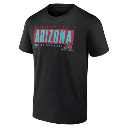 Arizona Diamondbacks Blocked Out T-Shirt - Black
