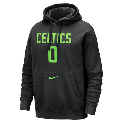 Jayson Tatum Boston Celtics 2024/25 City Edition Name & Number Pullover Hoodie - Black | Nike sale