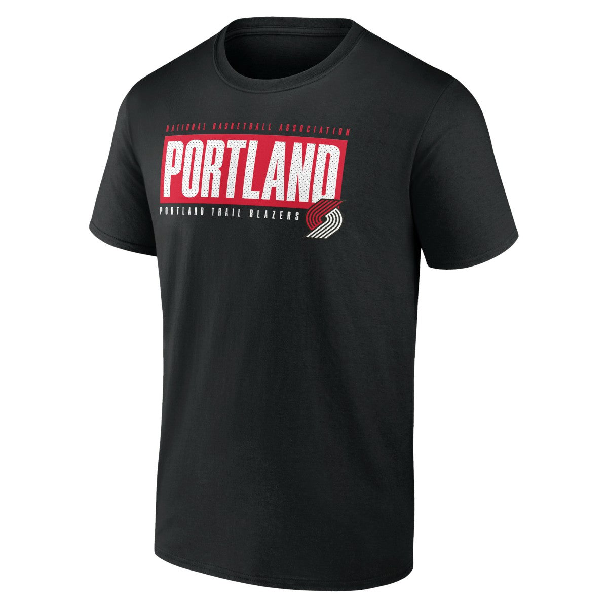 Portland Trail Blazers Blocked Out T-Shirt - Black for sale