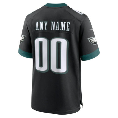 Philadelphia Eagles Alternate Custom Game Jersey - Black | Nike online