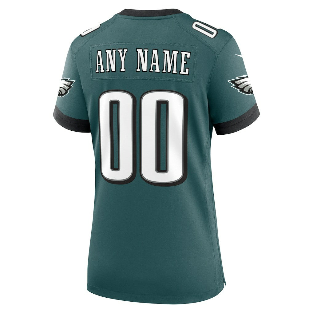 Philadelphia Eagles Women's Custom Game Jersey - Midnight Green | Nike sale