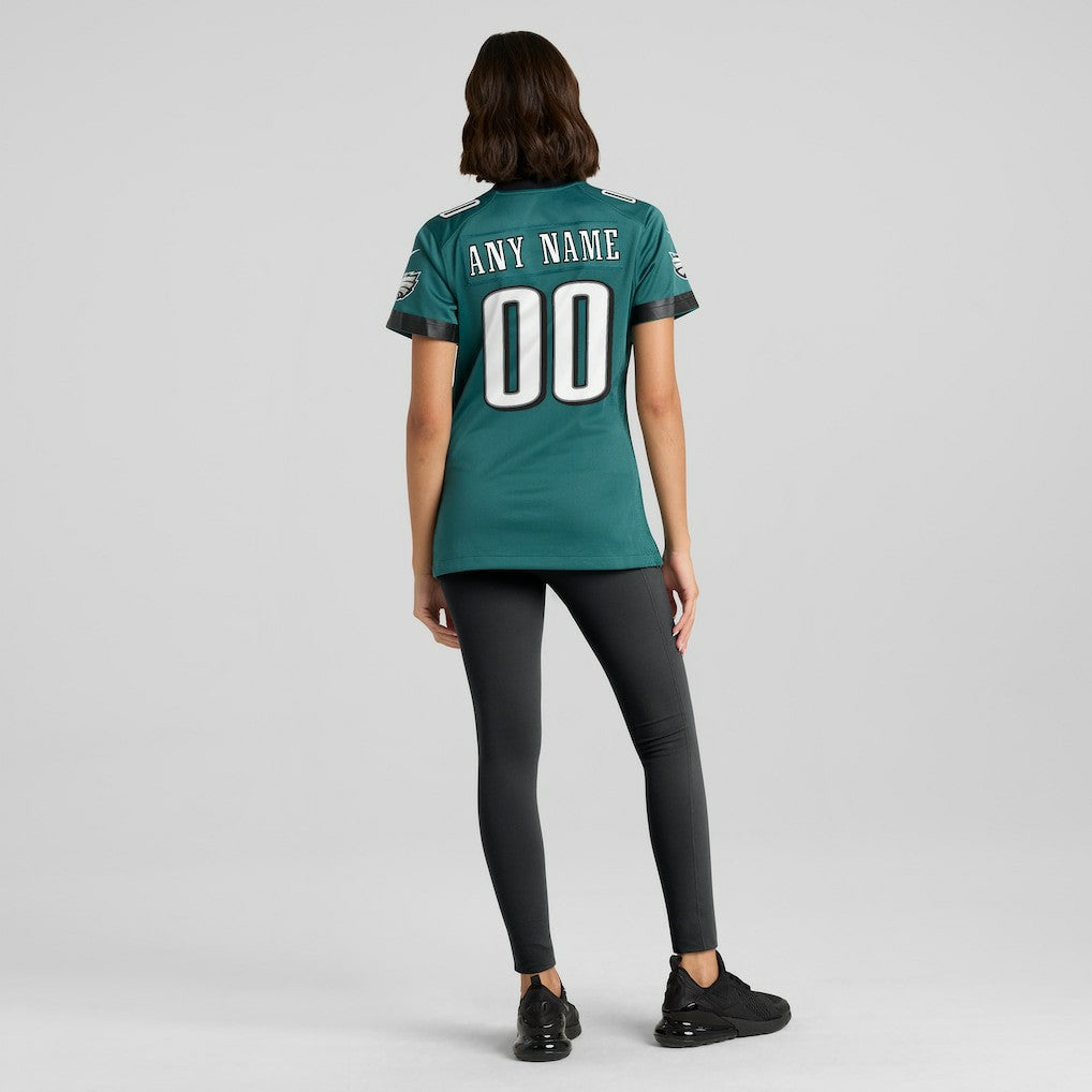 Philadelphia Eagles Women's Custom Game Jersey - Midnight Green | Nike sale