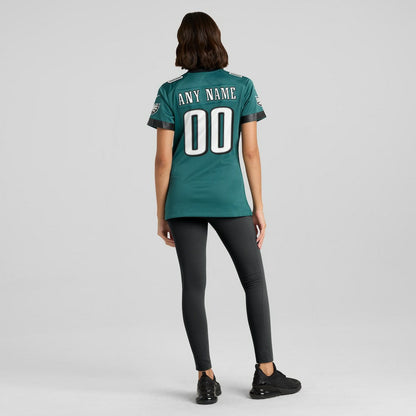 Philadelphia Eagles Women's Custom Game Jersey - Midnight Green | Nike sale