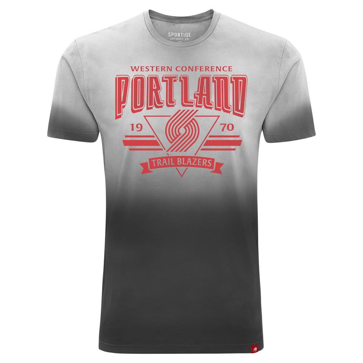 Portland Trail Blazers Sportiqe Unisex Bingham Sun-Fade T-Shirt - Black outlet