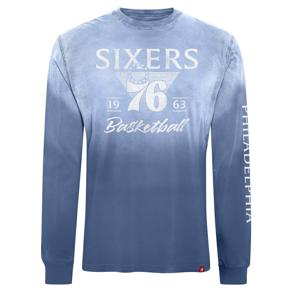Philadelphia 76ers Sportiqe Unisex Mohave Sun-Dipped Long Sleeve T-Shirt - Royal shop
