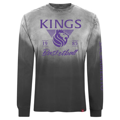 Sacramento Kings Sportiqe Unisex Mohave Sun-Dipped Long Sleeve T-Shirt - Black for sale