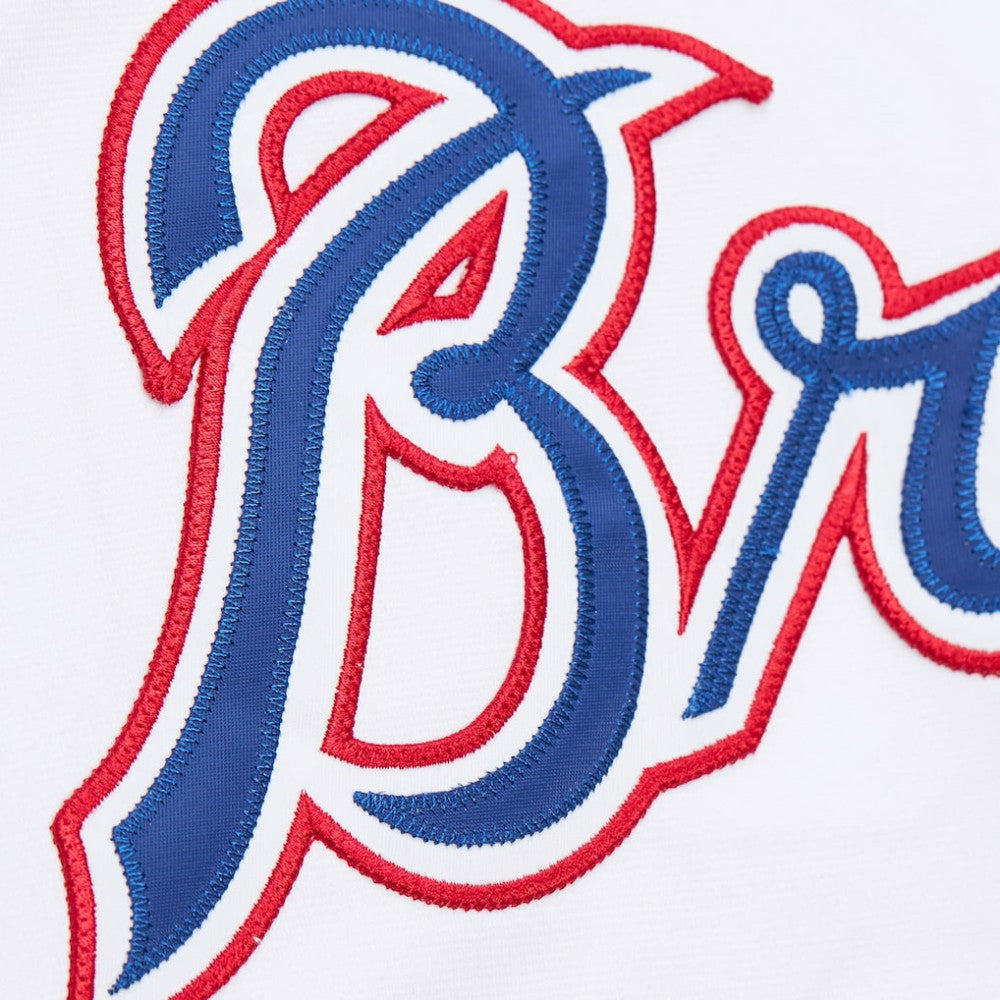 Chipper Jones Atlanta Braves 2004 Cooperstown Collection Authentic Throwback Jersey - White | Mitchell & Ness