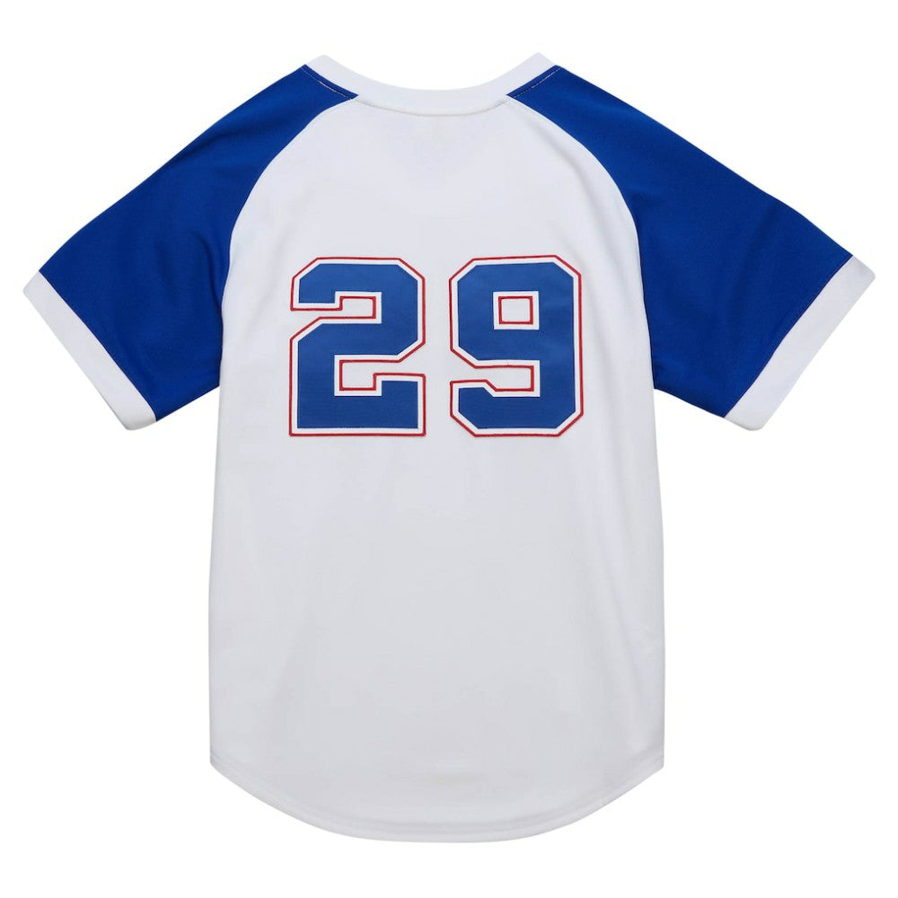 John Smoltz Atlanta Braves 2004 Cooperstown Collection Authentic Throwback Jersey - White | Mitchell & Ness
