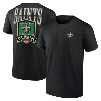 New Orleans Saints Full Range T-Shirt - Black online