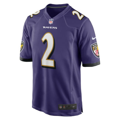 Nate Wiggins Baltimore Ravens Player Game Jersey - Purple | Nike discount