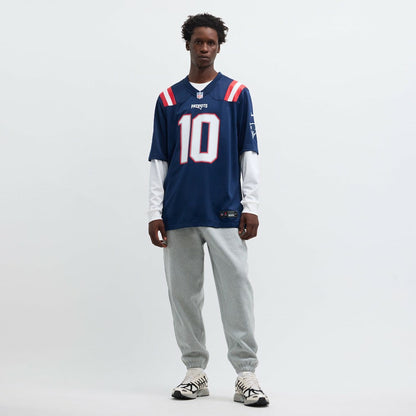 Drake Maye New England Patriots Player Game Jersey - Navy | Nike on sale