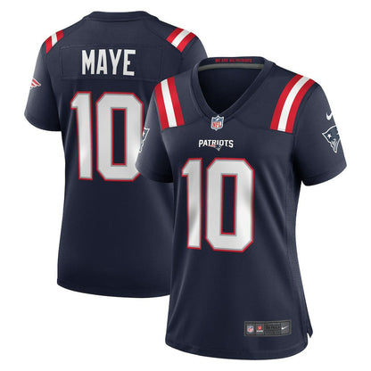 Drake Maye New England Patriots Women's Player Game Jersey - Navy | Nike for sale