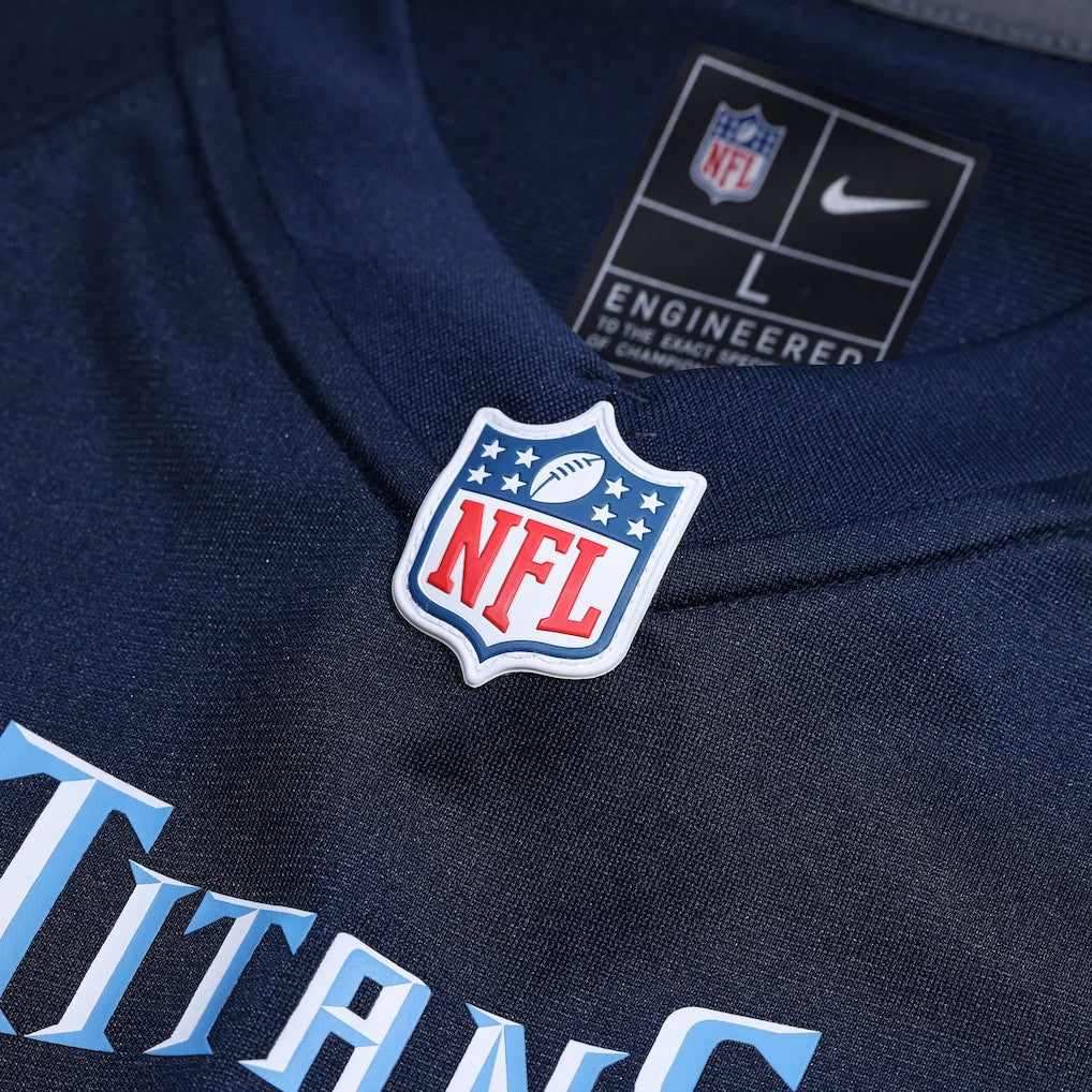 JC Latham Tennessee Titans Player Game Jersey - Navy | Nike for sale