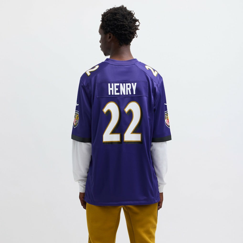 Derrick Henry Baltimore Ravens Game Player Jersey - Purple | Nike sale