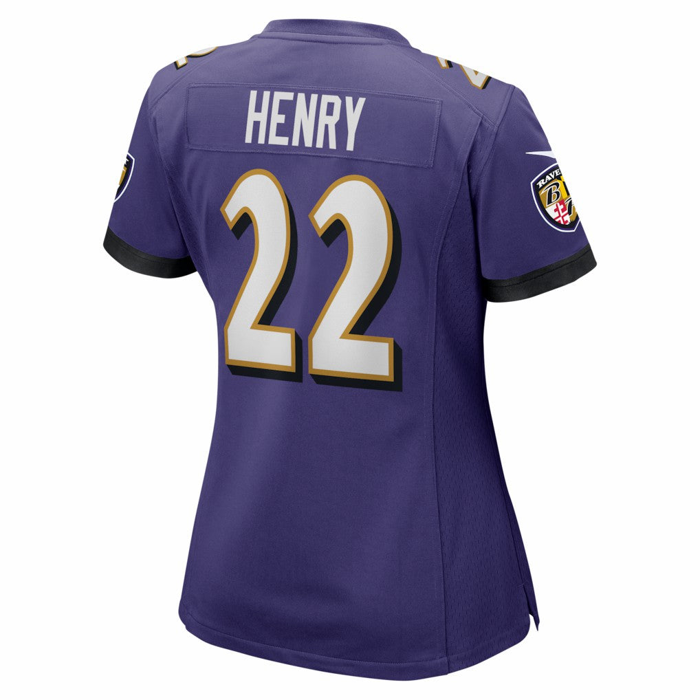 Derrick Henry Baltimore Ravens Women's Game Player Jersey - Purple | Nike for sale