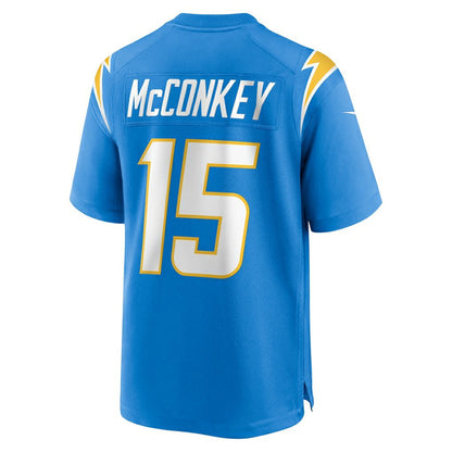 Ladd McConkey Los Angeles Chargers Player Game Jersey - Powder Blue | Nike on sale