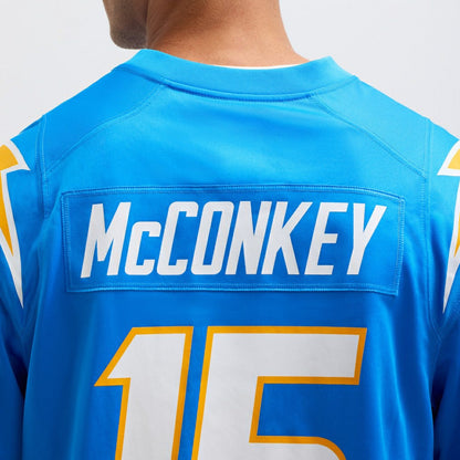 Ladd McConkey Los Angeles Chargers Player Game Jersey - Powder Blue | Nike on sale