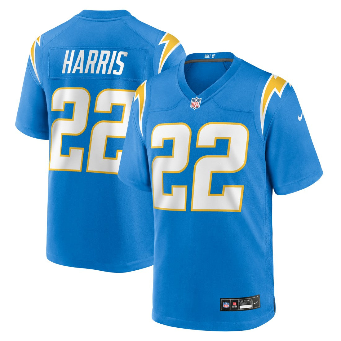Najee Harris Los Angeles Chargers Game Player Jersey - Powder Blue | Nike outlet