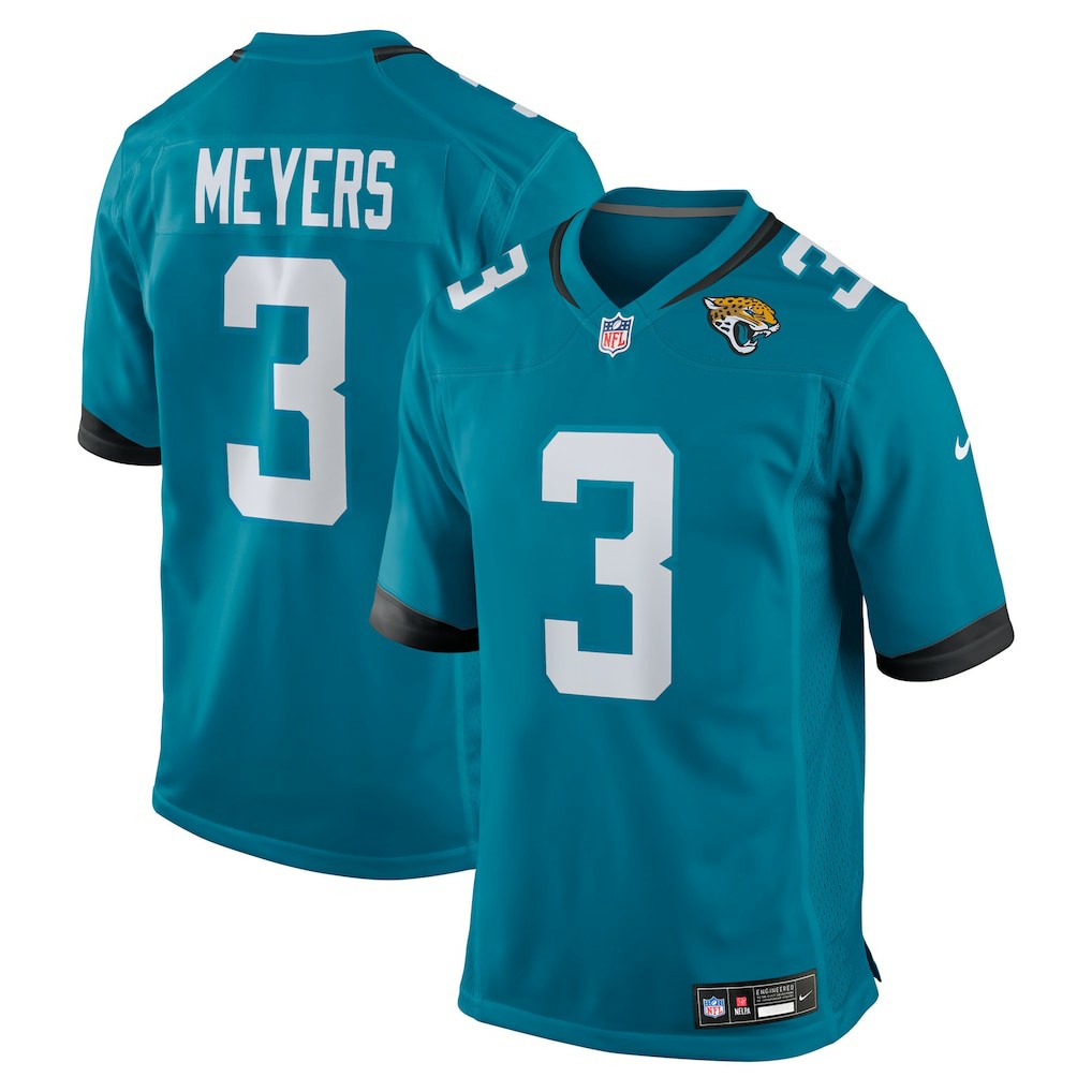 Jakobi Meyers Jacksonville Jaguars Team Game Jersey - Teal | Nike cheap