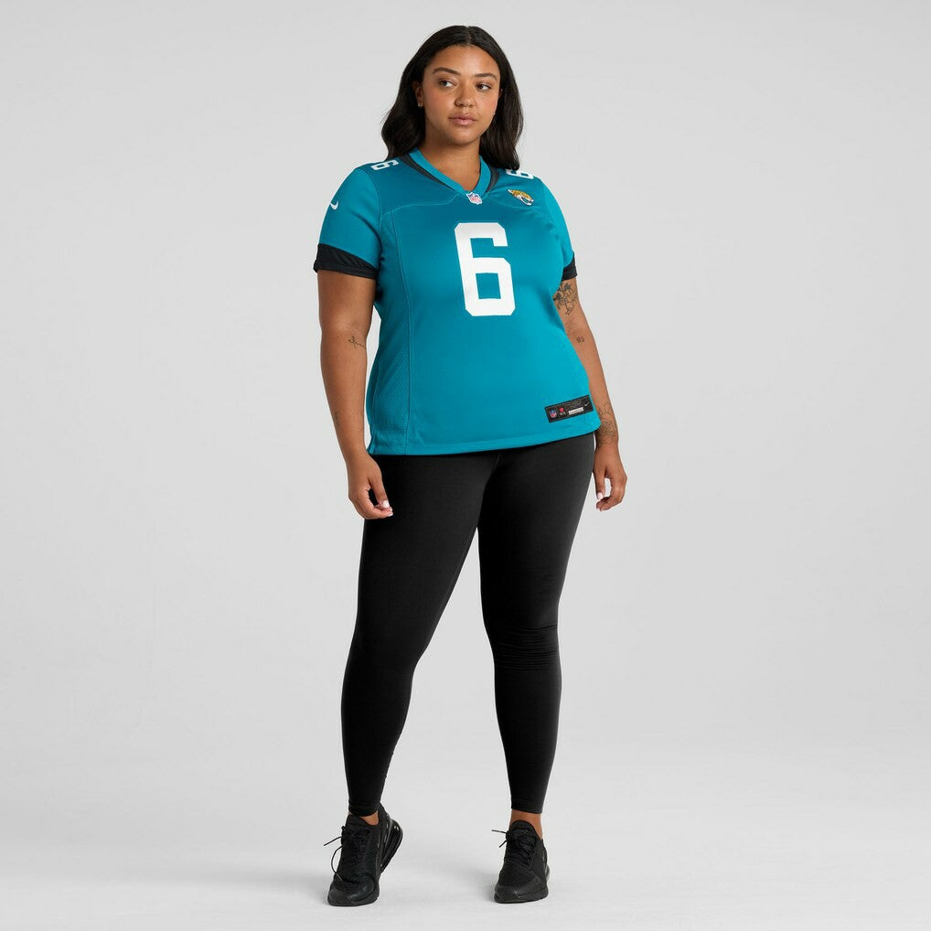 Greg Newsome II Jacksonville Jaguars Women's Team Game Jersey - Teal | Nike for sale