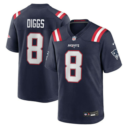 Stefon Diggs New England Patriots Game Jersey - Navy | Nike for sale