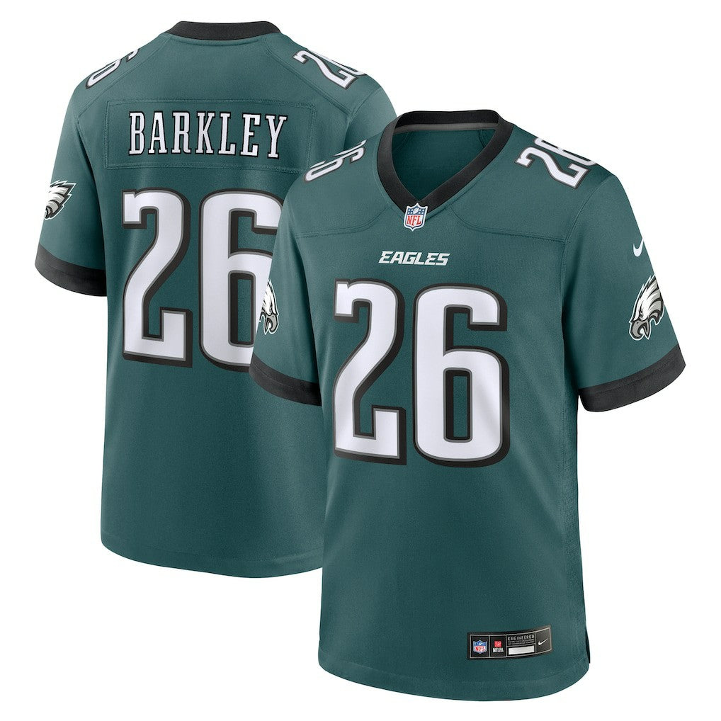 Saquon Barkley Philadelphia Eagles Game Player Jersey - Midnight Green | Nike online
