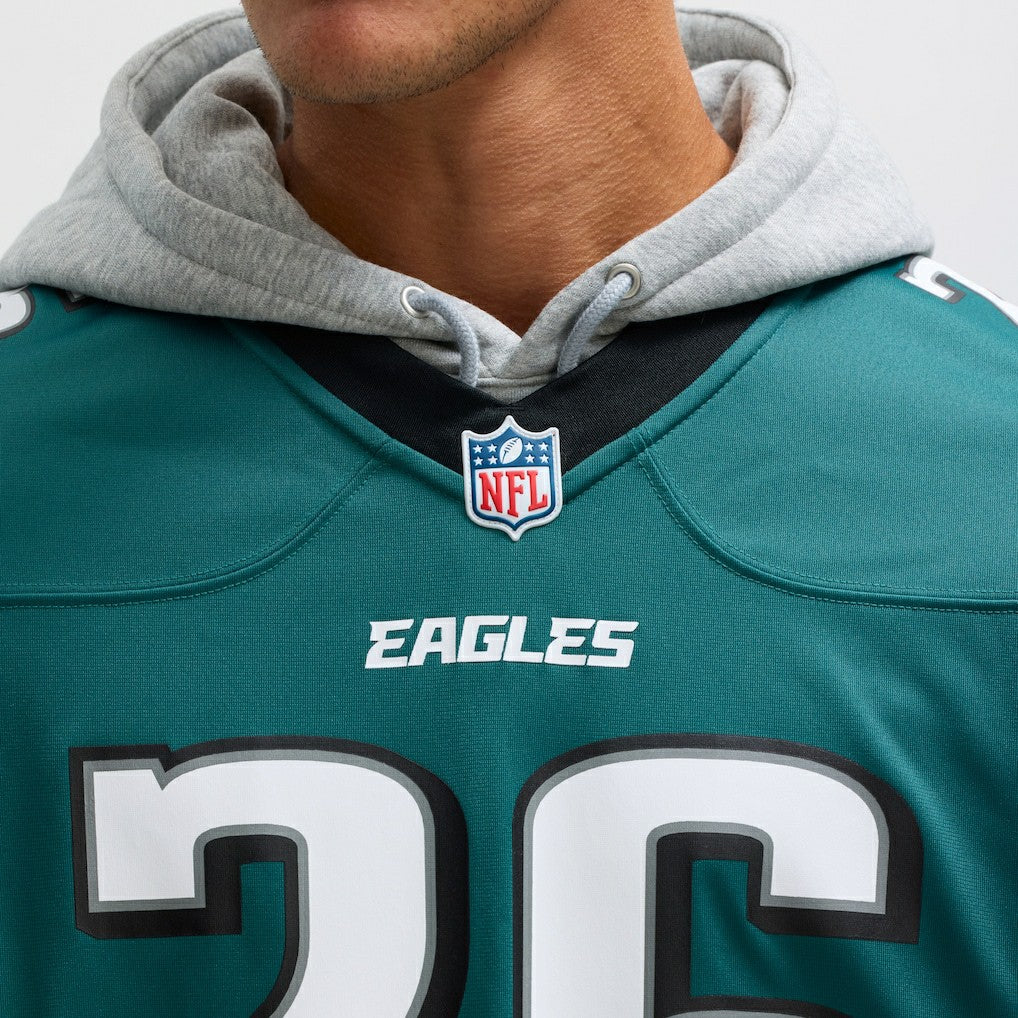 Saquon Barkley Philadelphia Eagles Game Player Jersey - Midnight Green | Nike online
