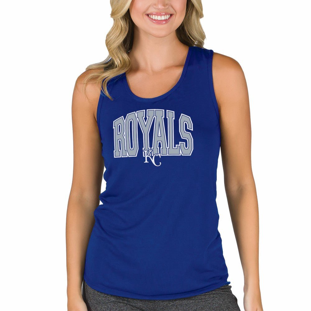Kansas City Royals Concepts Sport Women's Marathon Racerback Tank Top - Royal