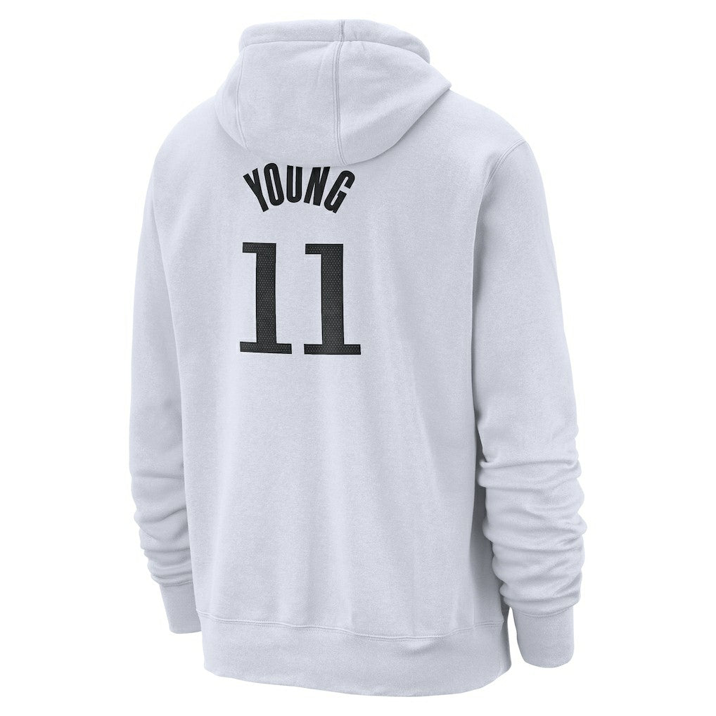 Trae Young Atlanta Hawks 2024/25 Name & Number Pullover Hoodie - White | Nike online
