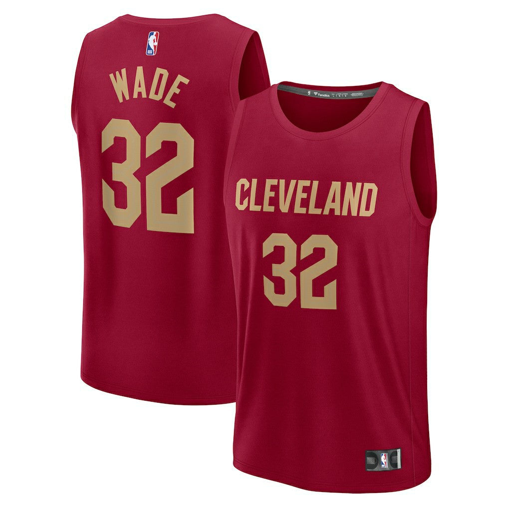 Dean Wade Cleveland Cavaliers Fast Break Player Jersey sale - Icon Editi- Wine | Fanatics shop
