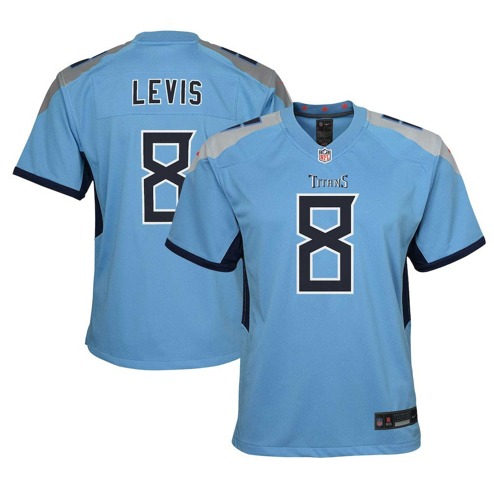 Will Levis Tennessee Titans Youth Game Jersey - Light Blue | Nike online