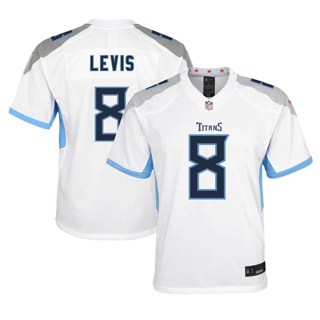 Will Levis Tennessee Titans Youth Game Jersey - White | Nike outlet
