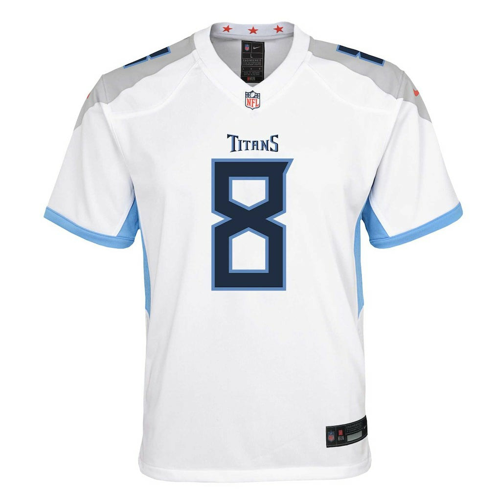 Will Levis Tennessee Titans Youth Game Jersey - White | Nike outlet