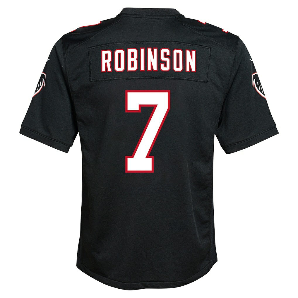 Bijan Robinson Atlanta Falcons Youth Game Jersey - Black | Nike cheap