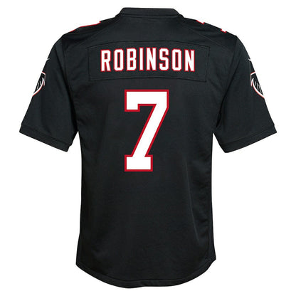 Bijan Robinson Atlanta Falcons Youth Game Jersey - Black | Nike cheap