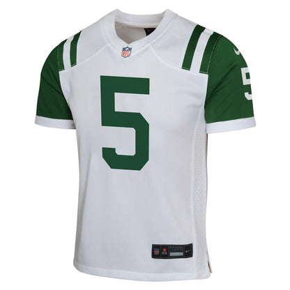 Garrett Wilson New York Jets Youth Game Jersey - White | Nike discount