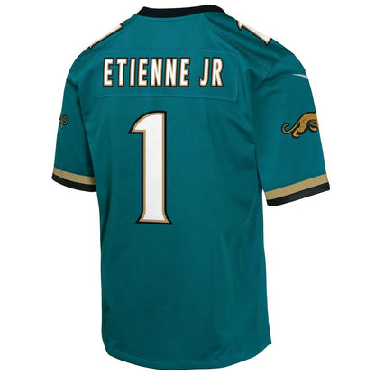 Travis Etienne Jacksonville Jaguars Youth Game Jersey - Teal | Nike discount
