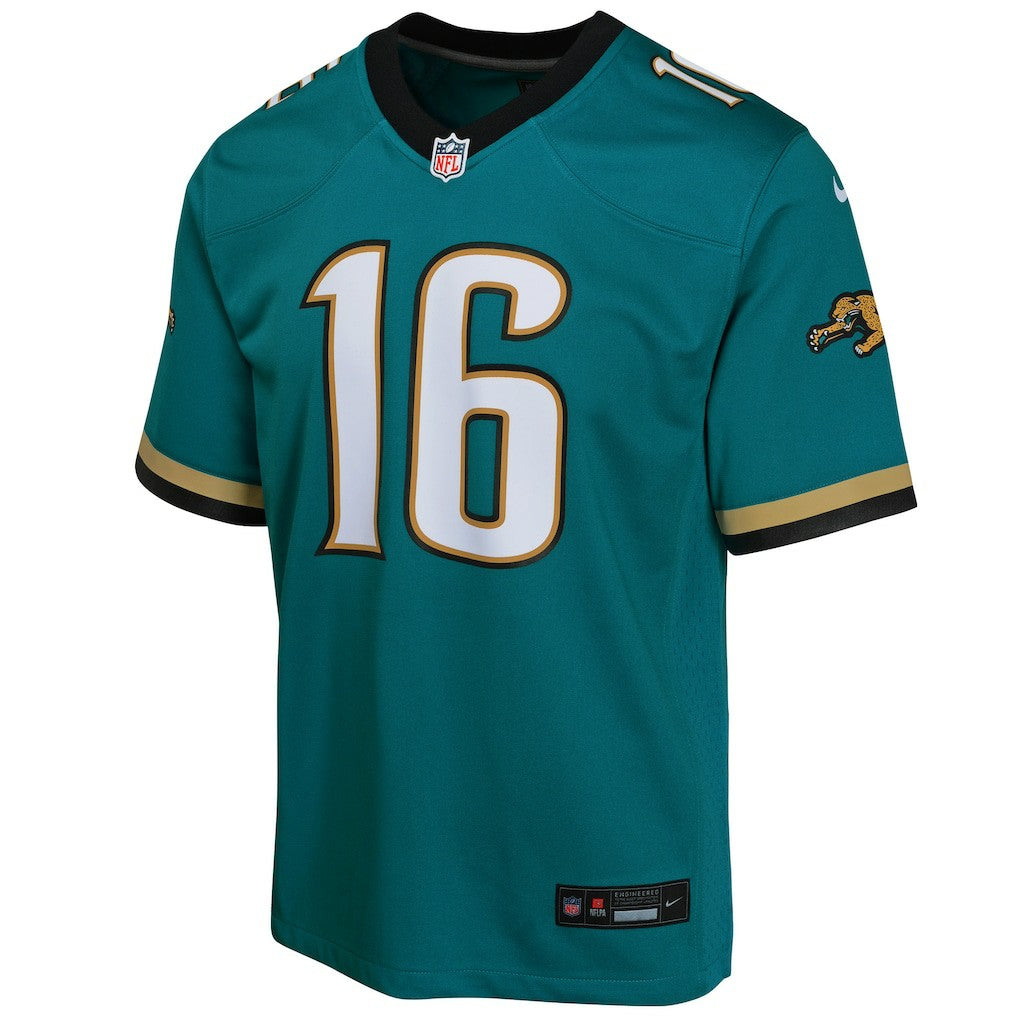 Trevor Lawrence Jacksonville Jaguars Youth Game Jersey - Teal | Nike cheap