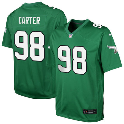 Jalen Carter Philadelphia Eagles Youth Game Jersey - Kelly Green | Nike outlet