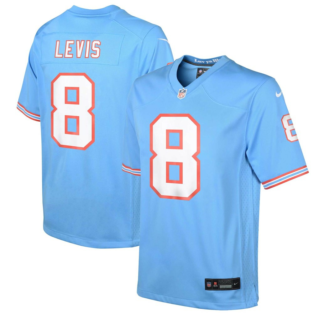 Will Levis Tennessee Titans Youth Game Jersey - Light Blue | Nike sale