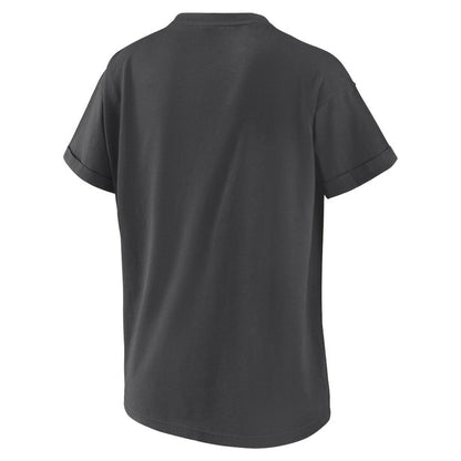 Arizona Diamondbacks WEAR by Erin Andrews Women's Domestic Box Color Boyfriend T-Shirt - Charcoal