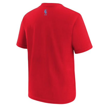 Memphis Grizzlies Youth 2025/26 City Edition Essential Logo T-Shirt - Red | Nike on sale