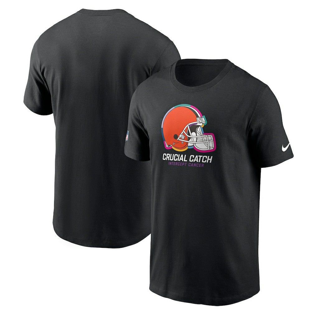 Cleveland Browns Youth 2024 NFL Crucial Catch T-Shirt - Black | Nike online